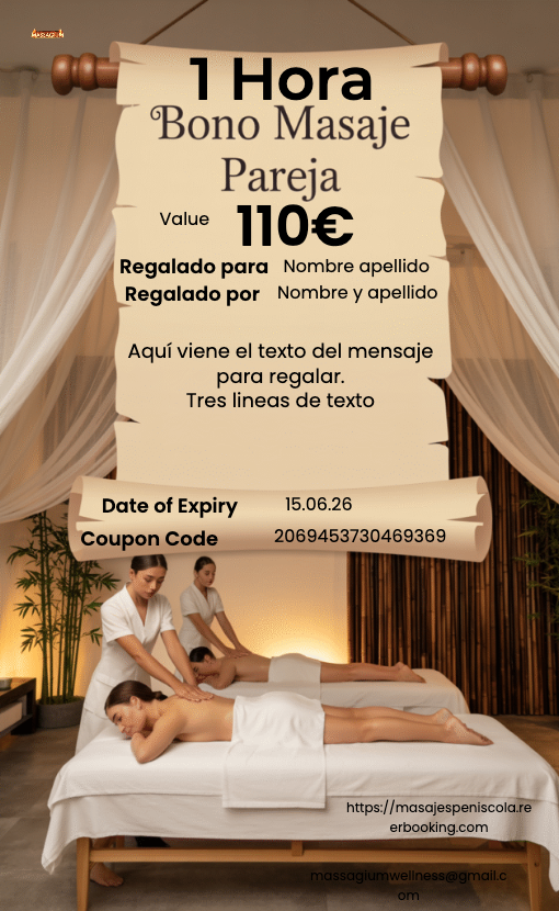 En pareja 1 hora relajante