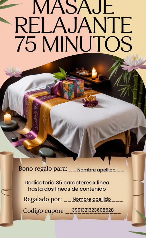 Bono relajante 75 minutos